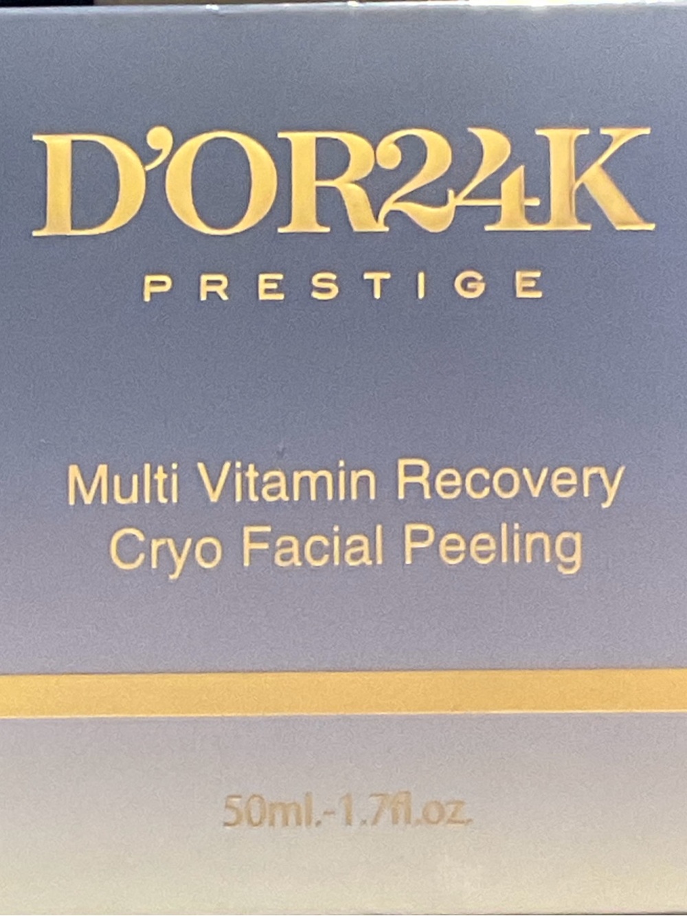D’OR24K Prestige Multi Vitamin Recovery Cryo Facial Peeling - 50ml